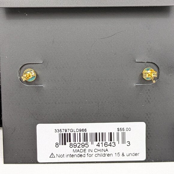 Coach Heart Earrings - Picture 4 of 4